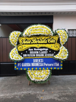 Papan Bunga Duka di Balbar
